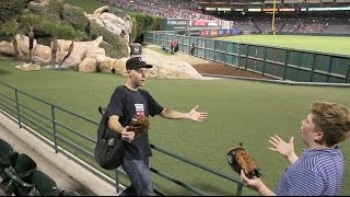 SO MUCH LOVE AT ANGEL STADIUM [upl. by Ahsanat]