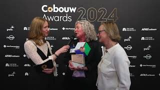 Bouwvrouw 2024 Opgave duurzaamheid vraagt om diversiteit  Cobouw Awards 2024 [upl. by Trinidad]