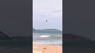 Kiteboarding Thach Long beach [upl. by Burwell]