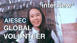 aiesec  global volunteer interview [upl. by Patten]