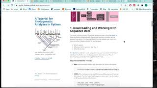 BioPython Tutorial Making Phylogenetic Trees in Python [upl. by Ever356]