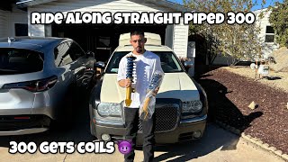 300 GETS COILS STRAIGHT PIPED 300 HITS THE STREETS😈 [upl. by Lurleen728]