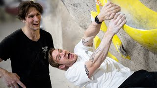 PewDiePie learns new climbing skills [upl. by Ezara]