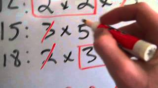 Least Common Multiple LCM using Prime Factorization for 3 numbers [upl. by Gilliette]