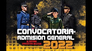 Convocatoria 2022 Sistema Educativo Militar SEDENA [upl. by Ahsaercal]