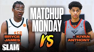 Bryce James vs Kiyan Anthony Like Father Like Son SLAM Matchup Monday PART TWO 🚨 [upl. by Koloski]