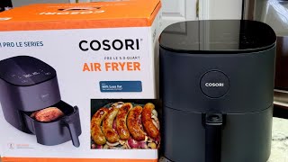 COSORI Air Fryer 5 Quart Compact AirFryer Unboxing amp First Cook CAFL501KUS [upl. by Eanore701]