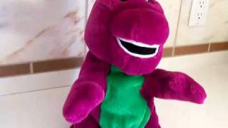 Barney Singing Toy I Love You You Love Me [upl. by Emie]