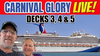 Tall Mans Cruise Adventure LIVE from THE CARNIVAL GLORY [upl. by Guerra]