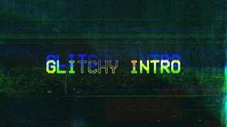 Premiere Pro Template Glitchy Intro [upl. by Lierbag]