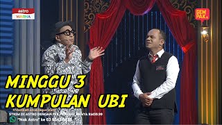 MUZIKAL LAWAK SUPERSTAR 3 MINGGU 3  UBI [upl. by Arodnahs]