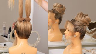 EASY MESSY BUN👌  TUTORIAL [upl. by Alonzo]