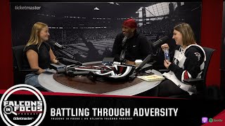 Michael Penix Jr on overcoming adversity on and off the field  Falcons in Focus [upl. by Goetz]