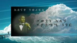 Asnake Gebreyes wegen Alegn ወገን አለኝ [upl. by Ytsrik]