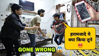 PAPA KA PHONE TOD DIYA 🥺  PRANK ON DAD 😡  GONE WRONG❌ [upl. by Basil197]