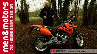 KTM LC4 640 Supermoto Review 2003 [upl. by Romeyn24]