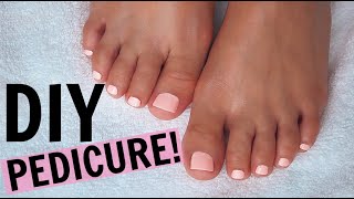 StepByStep Pedicure at HOME  SAVE TIME [upl. by Ricard]