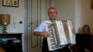 La Foule  Edith Piaf  Accordion solo Accordeon Acordeon Akkordeon Akordeon [upl. by Celka]