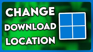 How to Change Download Location in Windows 11 2024 [upl. by Denton]