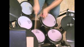 King Crimson Sartori in Tangier DRUM COVERavi [upl. by Pejsach953]