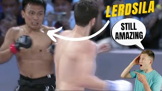 Reacting To Lerdsilas Karate Combat Debut [upl. by Fital]