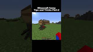 Minecraft funny tips and tricks part2 indiangamer hindigameplay minecraftfunny funny [upl. by Iblok845]