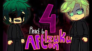 Dekus pastmiddle school bullies react to Izuku Afton PT4 Gacha reactionGCL2 mhafnaf [upl. by Ellecrad]