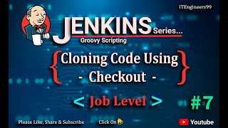 Jenkins PipelineCloning Code using Checkout [upl. by Gault]