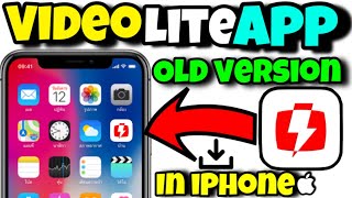 New features video lite app in iPhone  old version video lite app on iPhone  iPhone apps update [upl. by Acilegna348]