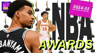 NBA Award Predictions MVP Rookie Most Improved Etc  202425 NBA Season Preview [upl. by Olympe]