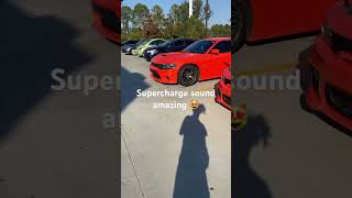 Hellcat “redeye” widebody“sound good 🔥 automobile srtpowered dodgecharger dodgecar hellcat [upl. by Anaitit]