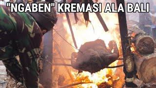 TRADISI UNIK PEMAKAMAN KREMASI quotNGABEN BALIquot dokumenter [upl. by Prisilla]