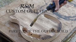 How to build a guitar with RSM Custom Guitars part 7a [upl. by Eilrahc]