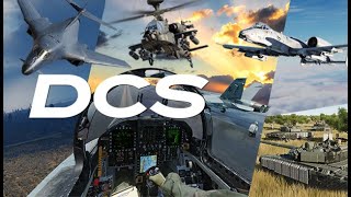 DCS World Steam Edition PC  Início  Gameplay [upl. by Lyrred238]