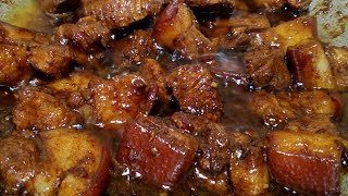 HOW TO MAKE THE BEST KILLER PORK ADOBO NANUNUOT ANG SARAP spriteporkadobo [upl. by Yerdua365]