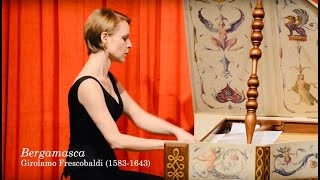 Frescobaldi Bergamasca Magdalena Baczewska harpsichord [upl. by Puttergill]