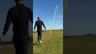 ⛳️ Daily Course Vlog  Isle Of Purbeck 5th Hole shorts golf golfvlogger [upl. by Brunk]