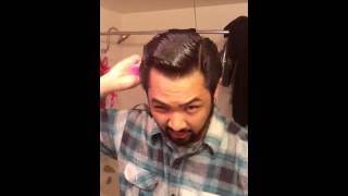 The Rebel Rouser Using Lucky 13s White Lightning Pomade [upl. by Gally]