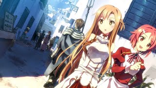 Sword art online Opening  Crossing field with lyricsenglish [upl. by Earezed314]