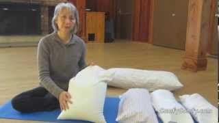 How to use a ComfyComfy buckwheat pillow [upl. by Macmullin664]