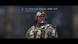 CSGO NSWC SEAL Lt Commander Ricksaw Sounds DL [upl. by Corty]