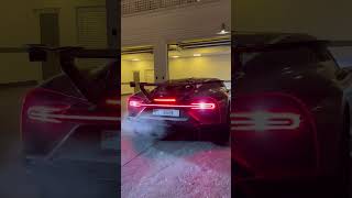 Andrew Tate Driving His Bugatti Chiron In LA cars andrew tate [upl. by Parhe]