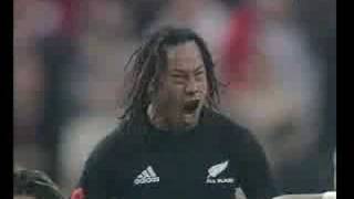 New Zealand haka vs France [upl. by Aarika]