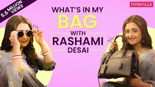 Whats in my bag with Rashami Desai  S02E10  Fashion  Pinkvilla  Rashami Desai [upl. by Tai]