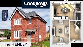 Bloor Homes 伯明翰 B49 Alcester 3房示範單位 the Henley £380K [upl. by Latisha635]