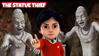 Shiva Cartoon  The Statue Theives  Kids Only [upl. by Arerrac]