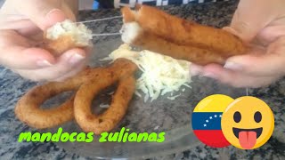 🇻🇪 COMO HACER MANDOCAS VENEZOLANAS RECETAS ZULIANAS 😋 venezuela zulia recetas [upl. by Jase]