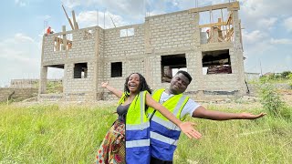 Building My First Luxurious Estate In Ghana To Honor My Mum amp Dad [upl. by Etakyram]