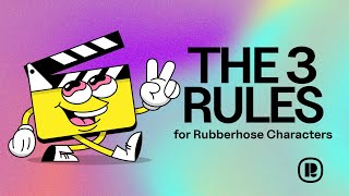 The 3 Rules for Drawing Rubberhose Style Characters [upl. by Alram]