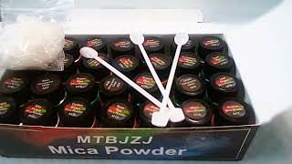 Mica Powder for Epoxy Resin 28 Colors Pigment Powder Nice Starter Set Economical Way to Replace D [upl. by France]